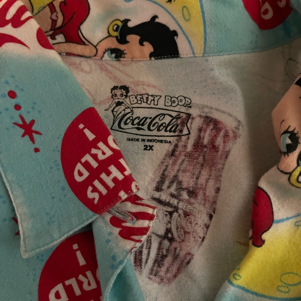 Betty Boop Coke a cola pj set - Picture 2 of 2